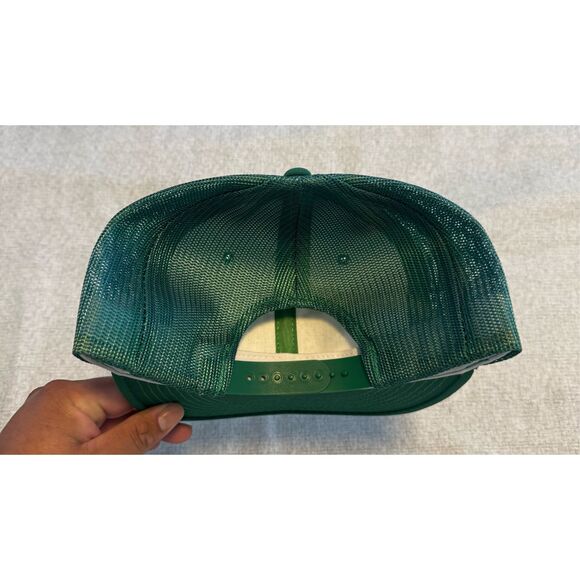 New York Jets NY Hat Cap AJD Lucky Stripe Snapback Vintage - Picture 4 of 5